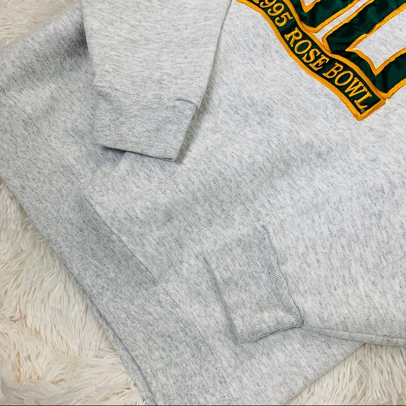 🦆🌹🏈 UO 1995 ROSE BOWL Oregon Ducks Sweatshirt - Picture 2 of 6